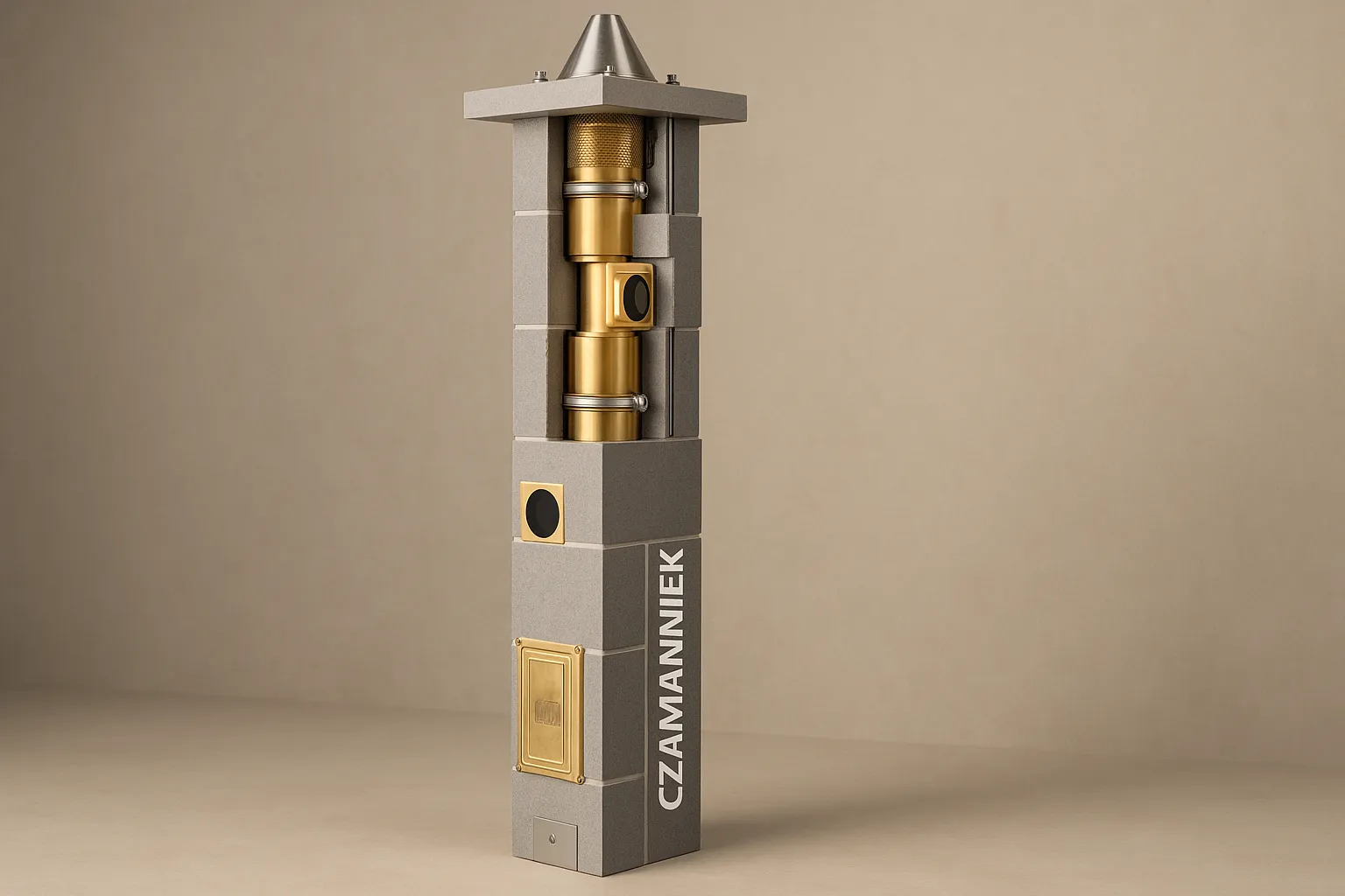 System Kominowy Powietrzno-Spalinowy (Do Gazu) – Keramzyt